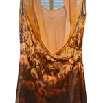 Ted Baker London Xril Dandelion Print Sleeveless Sheer Top Shirt Size 2 / US 6 Photo 0