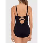 MiracleSuit  Temptation Underwire One-Piece Swimsuit Size 12 Womens Black Photo 1
