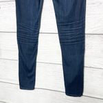 EXPRESS Stella Low Rise Denim Leggings Jeggings Skinny Jeans Size 2 Dark Wash Photo 5