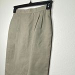 Vintage Oleg Cassini Tan Skirt‎ Set Size 8 Photo 9