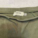 ASOS Flounce Ribbed Leggings With Slit Photo 2