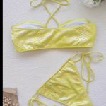 Boutique Snake print halter cheeky bikini set Photo 2