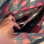 Bass Tamarack grey fold over canvas adjustable crossbody overnight/computer bag Gray Photo 5