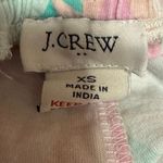 J.Crew Women Multicolor Floral Leaf Print Drawstring High Rise Lounge Shorts XS Pink Photo 3