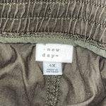 A New Day  High-Rise Woven Ankle Jogger Pants Olive Green Women’s 4X 28-30 Photo 4