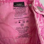 BLANK NYC  The Reeve Flamingo High Rise Ribcage Shorts Size 30/10 Photo 9