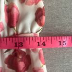 Samantha Sipos Medium Pink Strawberry Floral Front Tie Ruffles Midi Dress Kawaii Pink Photo 13