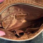 Relic Faux Leather Crocodile Pattern Crossbody Shoulder Bag Purse Light Brown Photo 8