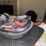 Alegria  Red genuine Leather Lace-up Sneakers Women Sz 37 Photo 5