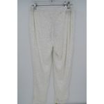 Cable & Gauge Able & Gauge Ivory Sequin Wide Leg Pants Women's Medium NWT Bridal Party Photo 3