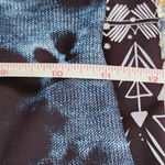 Onzie  Lucky Eye 276 Blue Tie Dye Graphic High Rise Leggings Size XS Photo 9