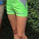 Beginning Boutique neon green/reflective shorts Photo 0