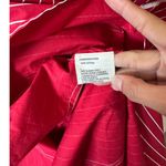 NWT LOVEBIRDS Rosie Sleeveless Striped Cotton Midi Dress in Crimson Size XL Red Photo 7