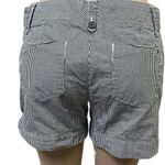 Tommy Hilfiger  Mid Rise Striped Blue White Seersucker Cuffed Shorts Womens 8 Photo 3