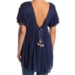 Free People  OB797092 Fiesta Nuevo open back tunic size small‎ NWT Photo 2