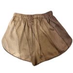 SKIMS  SIZE XXS Nude Print Brown Silk Sleep Shorts Satin PJ Pants Sleepwear Photo 4