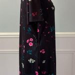 Callaway Golf Dress Opti Dri Women's Black Floral Short Sleeveless Sz L Photo 5