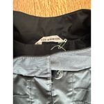 Townhouse Black Midi Trench Coat Long Sleeve Belted Full Button Women's Sz L Size L Photo 5