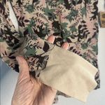 NEW Element Camo Floral Long Sleeve Top Thermal Ribbed Medium NWT Green Pink Photo 2