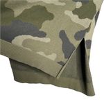 Arizona Jeans Arizona Jean Company Green Camo Split Hem Tunic Pullover Sweater Photo 2