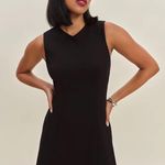 Reformation  Ava Black Knit Mini Dress Photo 0