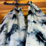 ZARA The Batik Tie Dye Midi Slip Skirt in Green Blue Size US XS Photo 7