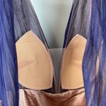 Mac Duggal  Indigo Ombré Sleeveless Tulle Ball Gown Size 10 $398 20221 Photo 9