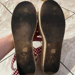 Chinese Laundry Red Checkered Espadrille Photo 5