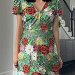 Milly Atalie Embroidered Bouquet Floral Minidress Size Small Photo 0