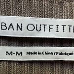 Urban Outfitters Short Sleeve Knit Ribbed Body Con Tan Mini Dress Women’s M Photo 9