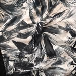 Betsey Johnson Performance Black & White Floral High Neck Sports Bra Photo 1