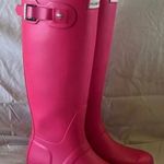 Hunter Boots pink  tall Photo 1