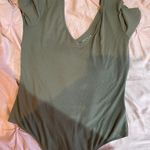 Mudd Army Green Bodysuit Photo 0