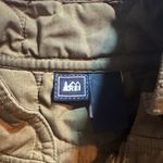 REI Khaki Quilted Vest Green Photo 1