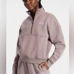 NWT  Les Sports Bandier 1/2 Zip Sweatshirt Iron/Regal Orchid Size XS Photo 0