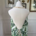 Subtle Luxury Pool To Party Green Frond Pool Swim Coverup Sundress $100 OSFM Size undefined Photo 5