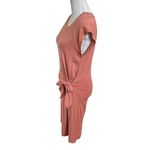 Anthropologie  Sundry Tied Tee Dress Women’s Size Small Knit Mini Relaxed Fit Fla Photo 3