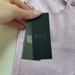 NWT RtA Kiki 100% Lambskin Leather Flare Cropped Pants In Purple Haze $1195 Size 25 Photo 4