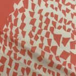 Bill Blass Authentic Vintage Silk Square Scarf Pink Ivory Geometric Designer Photo 7