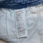 Hollister Denim Shorts Women's 27 Blue Daisy Floral All Over Print High Rise Mom Photo 9