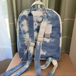 BP Backpack Tie Dye Blue White Zipper Pockets Casual Unisex Neutral Photo 7