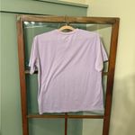 SheIn  Purple Short Sleeve Graphic Tee Photo 1