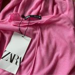 Pink Zara top, L size, New Size L Photo 2