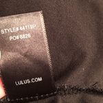 Lulus  Size M Medium Polka Dot Mini Shift Dress Black White Photo 5