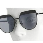 Steve Madden SMNY A  Brand Cat Eyed Sunglasses Black Photo 0