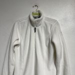 Helly Hansen  White Fleece Quarter Zip Pullover Sz M Photo 2