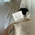 Show Me Your Mumu linen wrap dress beige vneck short sleeve sandy tie front bow Photo 5