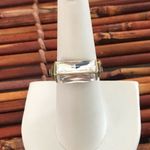 Silpada  KR Collection Brass & Crystal Ring Size 7 Photo 1