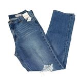 Gap NWT High Rise '90s Straight Jeans Blue Size 14 32 Long Photo 0