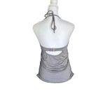 Athleta  - NWT Knot Bow Swim Beach Tankini Lined Ruched Padded HalterTop Sz M Photo 5